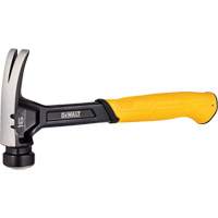 Marteau en acier avec panne arrache-clous, 16 oz, Prise en Acier plein OCP Construction Supplies