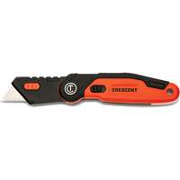 Couteau utilitaire pliant, 1" lame, lame en Acier, poign&eacute;e en Aluminium OCP Construction Supplies
