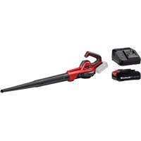 Cordless 110 CFM Universal Blower with 2.5Ah Battery & Charger Starter Kit, 18 V, 155.34 MPH Output, Battery Powered OCP Construction Supplies