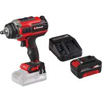 Cl&eacute; &agrave; chocs professionnelle sans fil avec batterie 4 Ah PXC et ensemble de d&eacute;part de chargeur, 18 V, Mandrin 1/2" OCP Construction Supplies