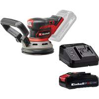 Ponceuse orbitale al&eacute;atoire avec batterie 2,5 Ah PXC et ensemble de d&eacute;part de chargeur, papier sabl&eacute; 5", 18 V, 6000 - 24000 OPM OCP Construction Supplies