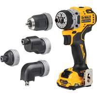 Ensemble perceuse/visseuse sans fil et sans balai XTREME 5-en-1, Lithium-ion, 12 V, Mandrin 3/8" OCP Construction Supplies