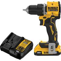 Ensemble visseuse-perceuse sans fil et sans balai ATOMIC COMPACT SERIES, Lithium-ion, 20 V, Mandrin 1/2" OCP Construction Supplies