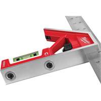 Magnetic Combination Square, 12" L, Stainless Steel, Plain OCP Construction Supplies