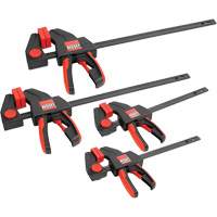 4-Piece Medium & Large Trigger Clamps Set, 12" (304.8 mm)/6" (152.4 mm) OCP Construction Supplies