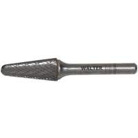 Double Cut Cone Carbide Burr, 1/2" Dia., 1/4" Shank, 1-1/8" Depth of Cut OCP Construction Supplies