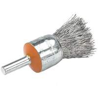 Brosses mont&eacute;es &agrave; fils cr&ecirc;p&eacute;s, 1/2", Fils 0,01", Tige 1/4" OCP Construction Supplies