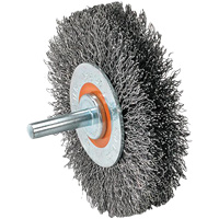 Mounted Wire Brush, 5/8" Arbor OCP Construction Supplies