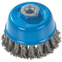 Knot-Twisted Wire Cup Brush, 3" Dia. x M14 Arbor OCP Construction Supplies