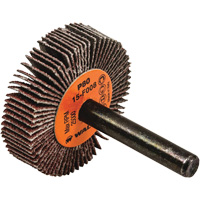 Flap Wheels-Coolcut Flap Wheels, Aluminum Oxide, 80 Grit, 1-1/2" x 3/8" x 1/4" OCP Construction Supplies