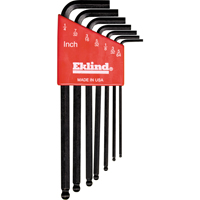 Balldrive L-Style Hex Key Set, 7 Pcs. OCP Construction Supplies