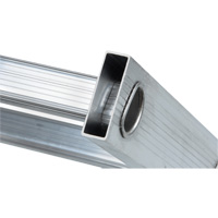 Industrial Heavy-Duty Straight Ladders, 8', Aluminum, 300 lbs., CSA Grade 1A OCP Construction Supplies