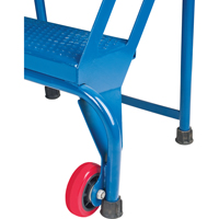 Portable Folding Ladder, 2 Steps, Perforated, 20" High OCP Construction Supplies