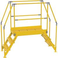 Crossover Ladder, 78-1/2" Overall Span, 30" H x 48" D, 24" Step Width OCP Construction Supplies
