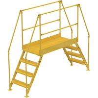 Crossover Ladder, 91 " Overall Span, 40" H x 48" D, 24" Step Width OCP Construction Supplies