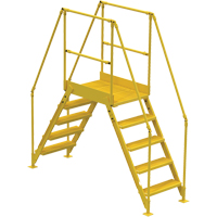 Crossover Ladder, 79 1/2" Overall Span, 50" H x 24" D, 24" Step Width OCP Construction Supplies