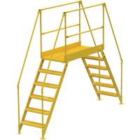 Crossover Ladder, 128" Overall Span, 60" H x 60" D, 24" Step Width OCP Construction Supplies