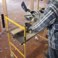 Ensemble de petit &eacute;chafaudage de base de 4' Jobsite Series, Cadre Acier, 41" p x 45-3/4" h OCP Construction Supplies
