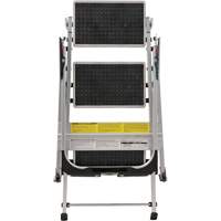 Tilt & Roll Step Stool Ladder, 3 Steps, 34" x 22" x 50.75" High OCP Construction Supplies