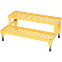 Adjustable Step-Mate Stand, 2 Step(s), 36-3/16" W x 22-7/8" L x 15-1/4" H, 500 lbs. Capacity OCP Construction Supplies