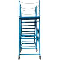 &eacute;chelle &agrave; neige, Acier, 10 Marches, 99" ha, 85-1/2" p, 48" Marche, Stri&eacute; OCP Construction Supplies