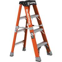 Step Ladder, 4', Fibreglass, 375 lbs. Capacity, Type 1AA OCP Construction Supplies