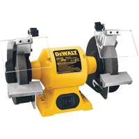 Heavy-Duty Bench Grinder, 8" Wheel Diameter, 3/4 HP, 3600 RPM OCP Construction Supplies