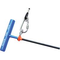 Hex Key - Metric, Hex End, 2.5 mm x 6" L, T Handle OCP Construction Supplies