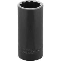 Socket, Impact, 1-1/8", 1/2" Drive, 12 Points, Deep OCP Construction Supplies
