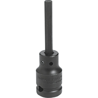 Impact Bit Socket, Hex, 12 mm x 3-1/4" L, 1/2" Drive OCP Construction Supplies