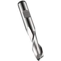 Square End Slot Drill, 1/4" Dia., 66 mm L, 10 mm Shank, High Speed Cobalt OCP Construction Supplies