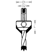 Countersinks, 16 mm, Carbide OCP Construction Supplies