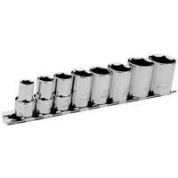 SAE Socket Set, 8 Pcs, 3/8" Drive Size OCP Construction Supplies