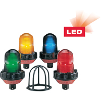 Lumi&egrave;res d'avertissement DEL pour milieu dangereux avec technologie XLT, Clignotement, Vert OCP Construction Supplies