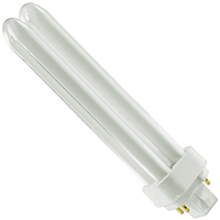 Ampoules fluorescentes compactes, T4, 26 W, 3500 K, Base G24Q-3, 12 000 h OCP Construction Supplies