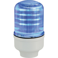Balises modulaires multifonctionnelles &agrave; DEL Streamline, Continu/Clignotement/Rotatif, Bleu OCP Construction Supplies