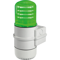 Balises modulaires multifonctionnelles &agrave; DEL Streamline, Continu/Clignotement/Rotatif, Vert OCP Construction Supplies