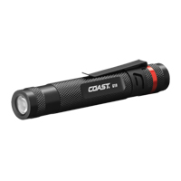 Lampe stylo G19, DEL, Corps en Aluminium, piles AAA, Compris OCP Construction Supplies