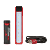 Projecteur de poche USB Rover, DEL, 445 lumens, 2 hres de fonctionnement, Bloc-pile Rechargeable, Plastique OCP Construction Supplies