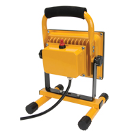 Portable Work Light, LED, 20 W, 2500 Lumens, Aluminum Housing OCP Construction Supplies