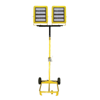 Dual-Head Cart with Winch, LED, 400 W, 60000 Lumens, Aluminum Housing OCP Construction Supplies