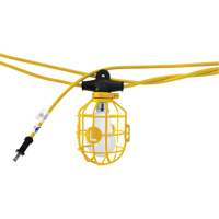 Chaînes de lumi&egrave;res DEL avec connecteur, 10 Lumi&egrave;res, 1200" lo, Boîtier en Plastique OCP Construction Supplies