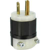 Hospital Grade Extension Plug, Nylon, 20 Amps, 125 V OCP Construction Supplies
