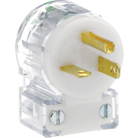 Prise de rallonge &agrave; angle de qualit&eacute; hospitali&egrave;re, Nylon, 20 A, 125 V OCP Construction Supplies