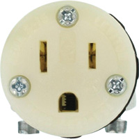 Connecteur de prise de rallonge de qualit&eacute; hospitali&egrave;re, 5-15R, Nylon OCP Construction Supplies