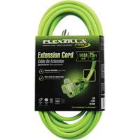 Cordon rallonge industriel Flexzilla Pro, Toutes saisons, SJTW, AWG 14/3, 15 A, 25' OCP Construction Supplies