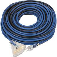 JLEC-12100 Rallonge de qualit&eacute; professionnelle, Int&eacute;rieur/ext&eacute;rieur, SJTOW, AWG 12, 15 A, 100' OCP Construction Supplies