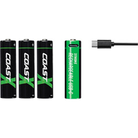 Batteries AA rechargeables Zithion OCP Construction Supplies
