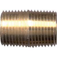 Mamelon simple, Laiton, 3/4", NPT OCP Construction Supplies