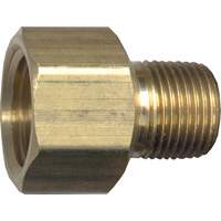Adaptateur de tuyau, FPT x NPT, 1/4" x 1/8" dia., Laiton OCP Construction Supplies
